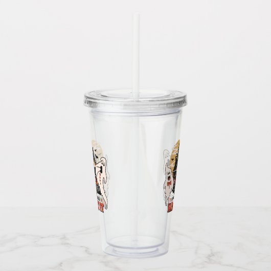 Als je het hebt, schiet er dan op. acryl drinkbeker (Rechts)