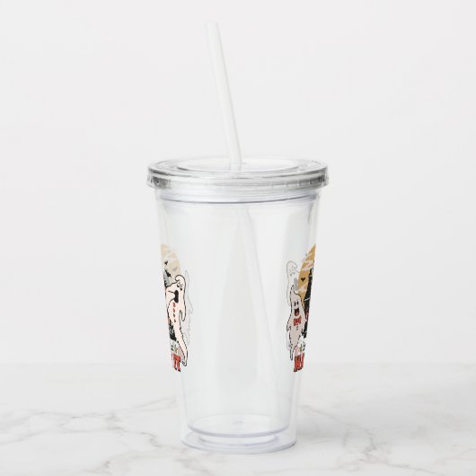 Als je het hebt, schiet er dan op. acryl drinkbeker (Links)