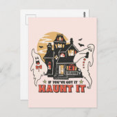 Als je het hebt, schiet er dan op. briefkaart (Voorkant / Achterkant)