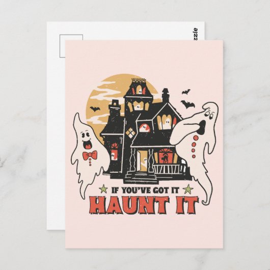 Als je het hebt, schiet er dan op. briefkaart (Voorkant / Achterkant)