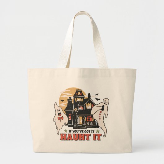 Als je het hebt, schiet er dan op. grote tote bag (Voorkant)