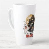 Als je het hebt, schiet er dan op. latte mok (Linkerhoek)