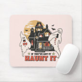 Als je het hebt, schiet er dan op. muismat (Met muis)