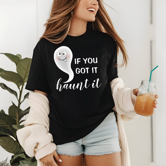 Als je het hebt, spook het | Halloween Tri-Blend Shirt