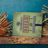 Als je het kunt dromen, kun je het doen fotoplaat (Zijkant)