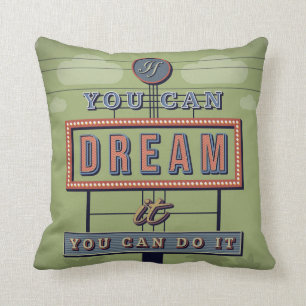 Als je het kunt dromen, kun je het doen kussen