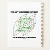 Als je het niet begrijpt, maak je geen zorgen over planner (Achterkant)