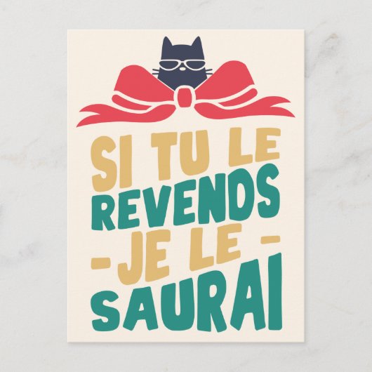 Als je het verkoopt zou ik het weten - Bday Editie Briefkaart (Voorkant)
