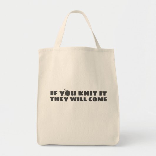 Als je het weet komen ze. tote bag (Voorkant)
