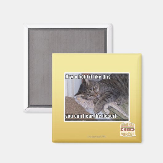 Als je het zo vasthoudt magneet (Voorkant / Achterkant)