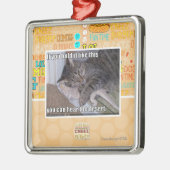 Als je het zo vasthoudt metalen ornament (Links)