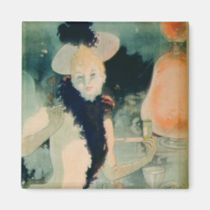 'Als je hoest, neem Geraudel Pastilles' (kleur li Magneet