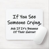 Als je iemand ziet die kletsen muismat (Met muis)