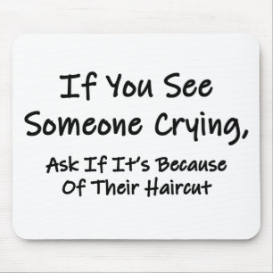 Als je iemand ziet die kletsen muismat