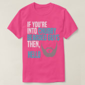 Als je in de kou zit t-shirt (Design voorkant)