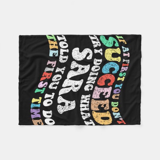 Als je in het begin niet bent geslaagd, probeer da fleece deken (Voorkant (Horizontaal))