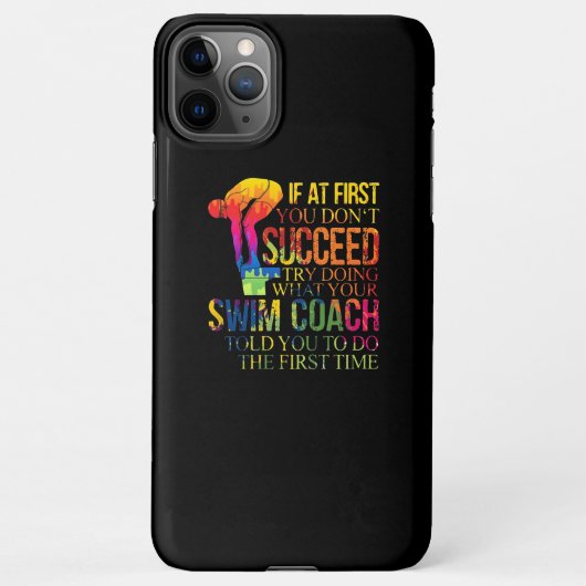 Als je in het begin niet bent geslaagd, probeer da iPhone hoesje (Achterkant)