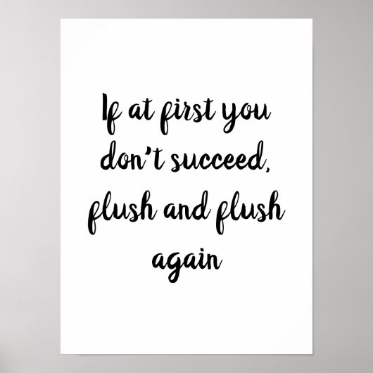 Als je in het begin niet slaagt, spoel dan naar de poster (Voorkant)