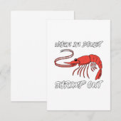 Als je in twijfel trekt bedankkaart (Voorkant / Achterkant)