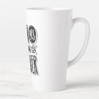 Als je ja zegt, betekent dat voor altijd latte mok