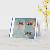 Als je je alleen voelt en blauw kaart (Gele Bloem)