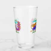 "Als je je de jaren 1360 herinnert..." Glas tumble (Rechts)