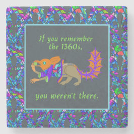 "Als je je de jaren 1360 herinnert..." Stenen Onde Onderzetter