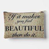 Als je je er mooi door voelt etui (Achterkant)