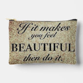 Als je je er mooi door voelt etui (Voorkant)