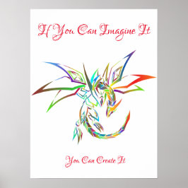 Als je je kan voorstellen dat het Poster van de ku