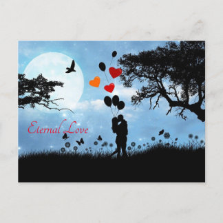 Als je je liefde wilt bekennen, kun je dit probere briefkaart