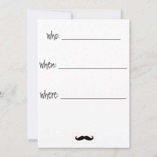 als je je verjaardagsuitnodiging muteert kaart (Achterkant)