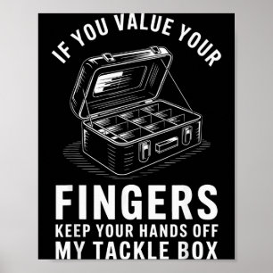 Als Je Je Vingers Wert Is Grappige Visuitrusting D Poster