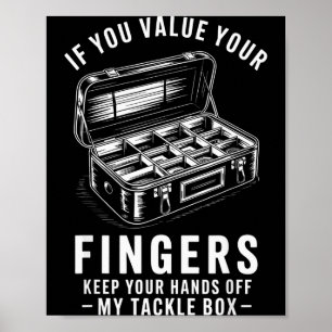 Als Je Je Vingers Wert Is Grappige Visuitrusting D Poster