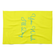 Als je je wast, droog ik de afwas blauw-geel