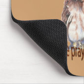 Als je je zorgen maakt, als je gebeden hebt, maak muismat (Hoek)