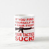 Als je jezelf in een eerlijke strijd vindt, dan go koffiemok (Center)