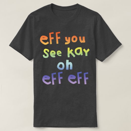 Als je Kay ziet T-shirt (Design voorkant)