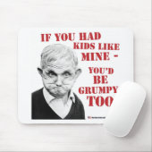 Als je kinderen zoals de mijne had, zou je ook rom muismat (Met muis)