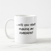 Als je klaar bent... koffiemok (Links)