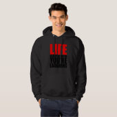 Als je lacht   hoodie (Voorkant volledig)