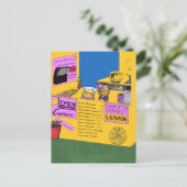 Als je leemons hebt, maak limonade briefkaart (Staand voorkant)