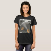 Als je loopt t-shirt (Voorkant volledig)