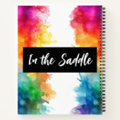 Als je me Waterverf Horse nodig hebt Notitieboek (Achterkant)