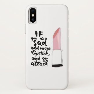 Als je meer lippenstift wilt toevoegen en aanvalle Case-Mate iPhone case