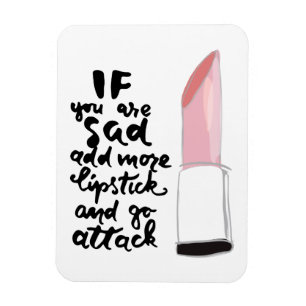 Als je meer lippenstift wilt toevoegen en aanvalle magneet