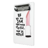 Als je meer lippenstift wilt toevoegen en aanvalle mini klembord (Angled2)