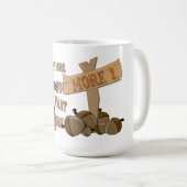 Als je meer wilt, wil je meer koffiemok (Voorkant rechts)