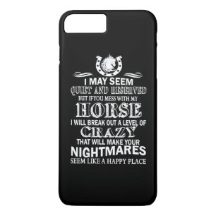 Als je met mijn paard weggaat Case-Mate iPhone case
