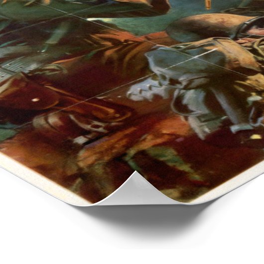 Als je metaal hun kans is. poster (Hoek)